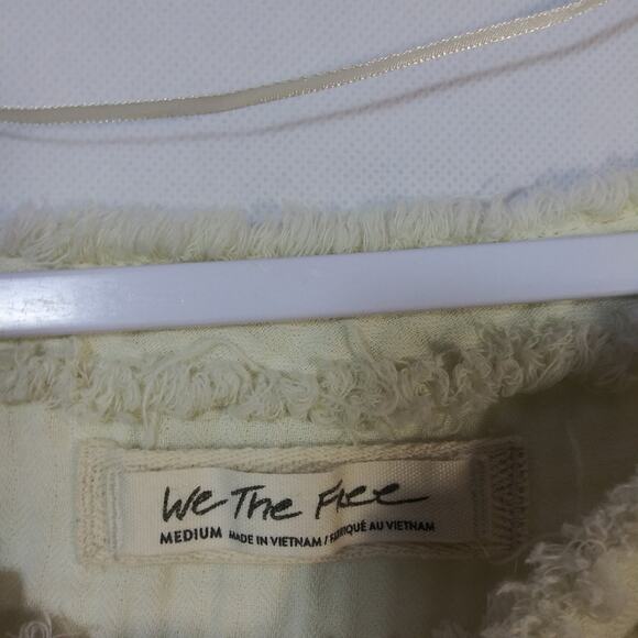 FREE PEOPLE We The Free Womens Tee Sunny Road Stylish Beige Size M - Picture 12 of 13